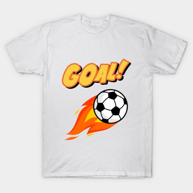 goal football T-Shirt by Ledos